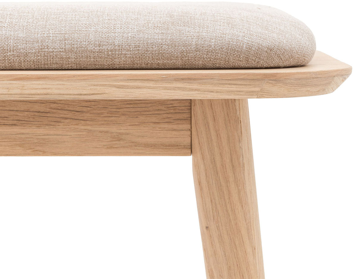 Gallery Direct Hatfield Bench Natural