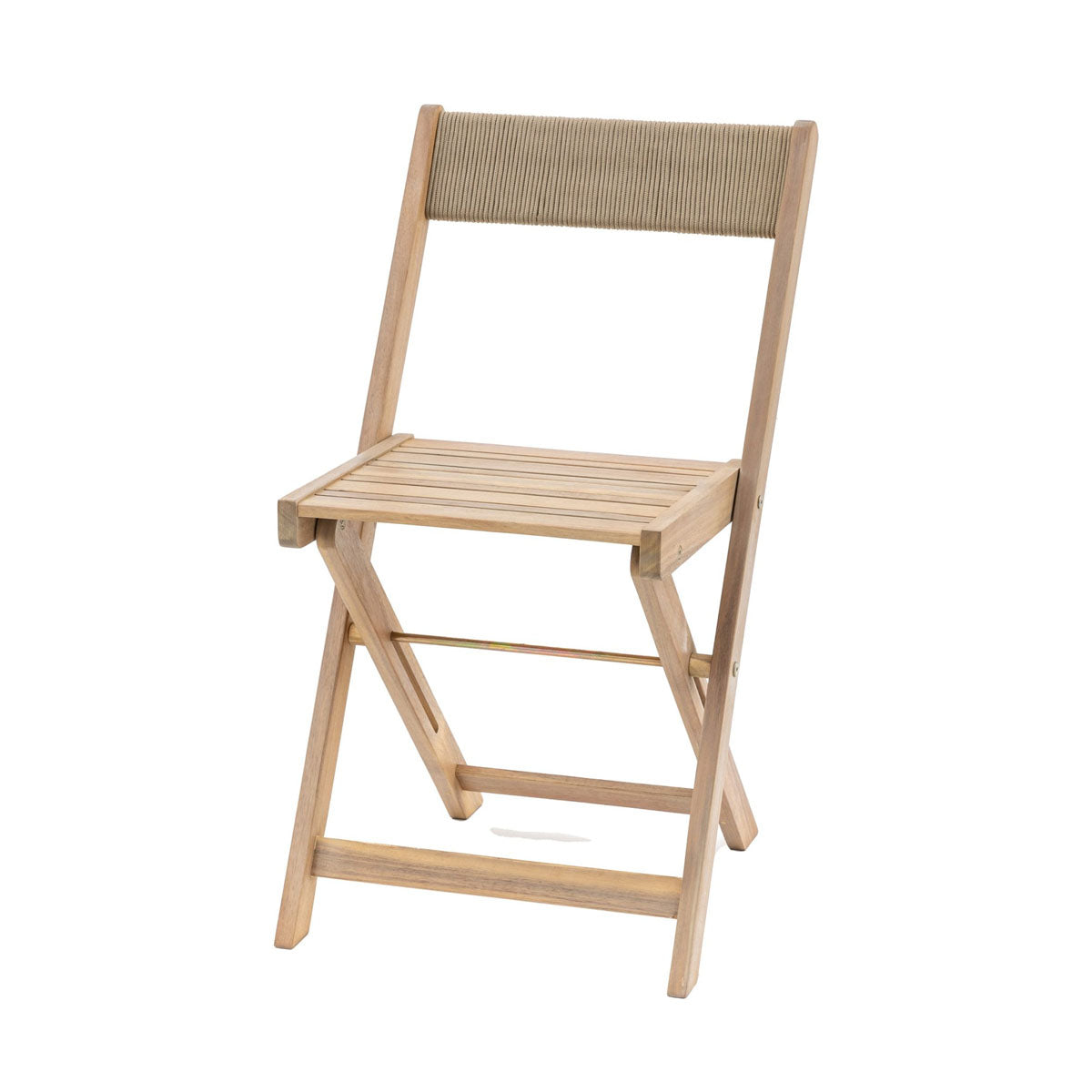 Gallery Direct Lindos Folding Chair Natural (2pk)