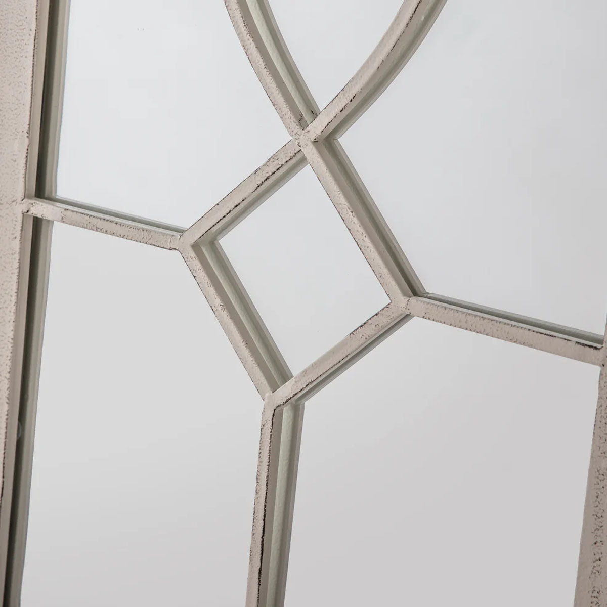 Gallery Direct Chatham Outdoor Mirror White 1050x400mm