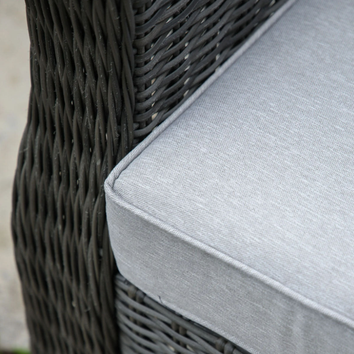 Gallery Direct Sovera 3 Seater Dining Set Rising Table Grey