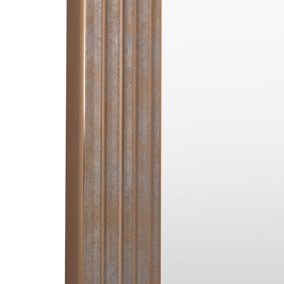 Gallery Direct Whitechapel Square Mirror Gold 870x870mm