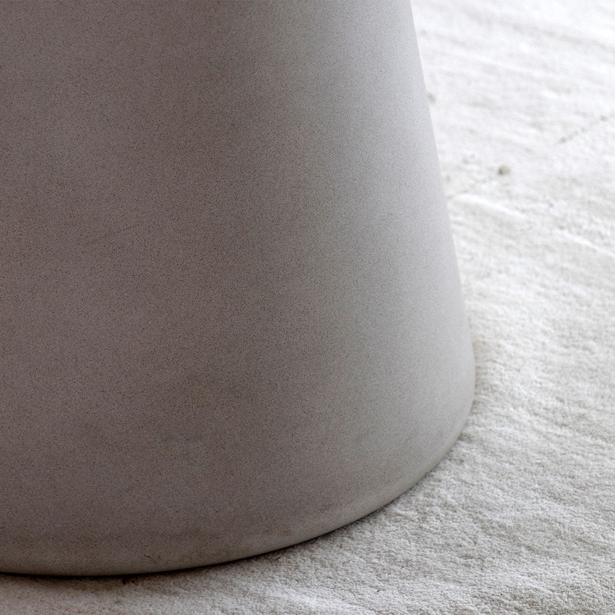 Gallery Direct Pedra Round Dining Table Linen 1524x1524x750mm