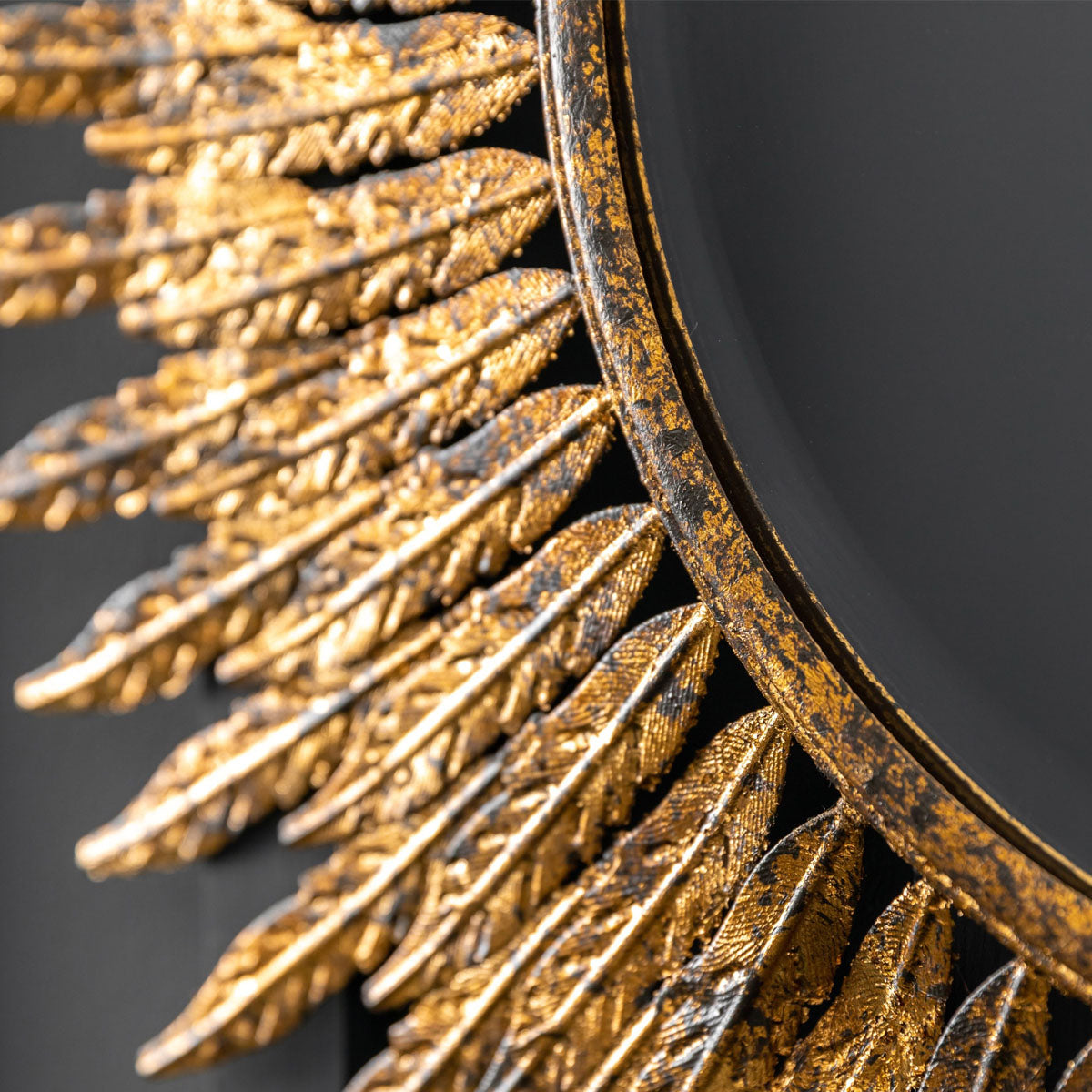 Gallery Direct Quill Mirror 620x15x620mm