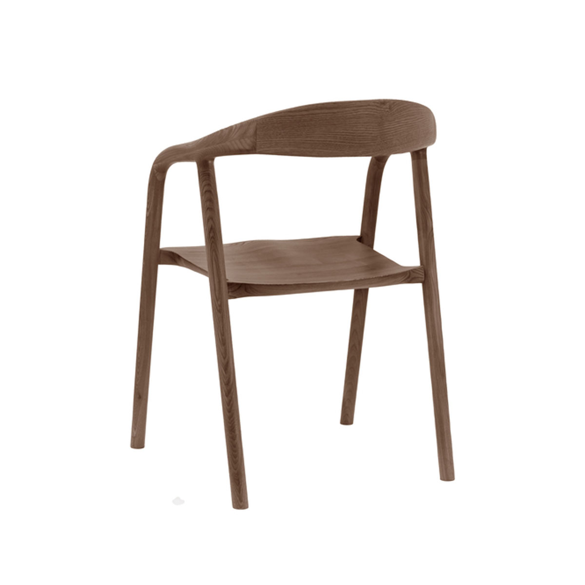 Gallery Direct Madrid Dining Chair Walnut 552x565x775mm (2pk)