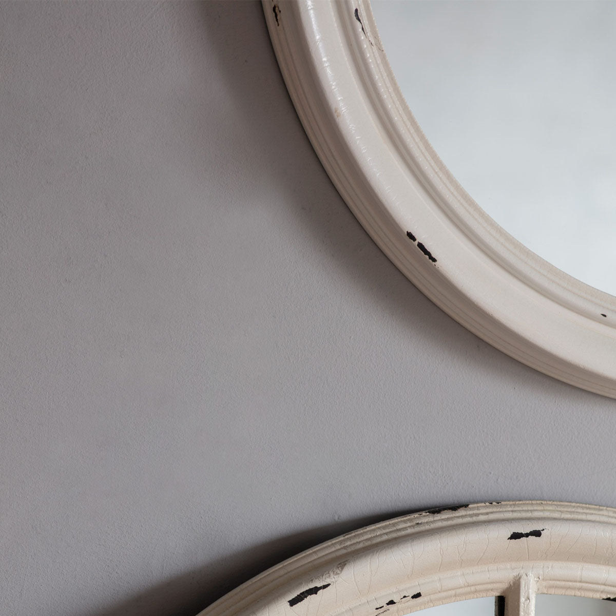 Gallery Direct Eccleston Round Mirror Clay 1000x1000mm