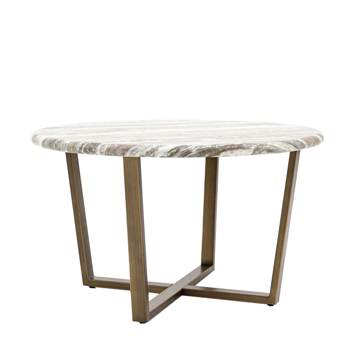 Gallery Direct Lusso Round Coffee Table 800x800x450mm