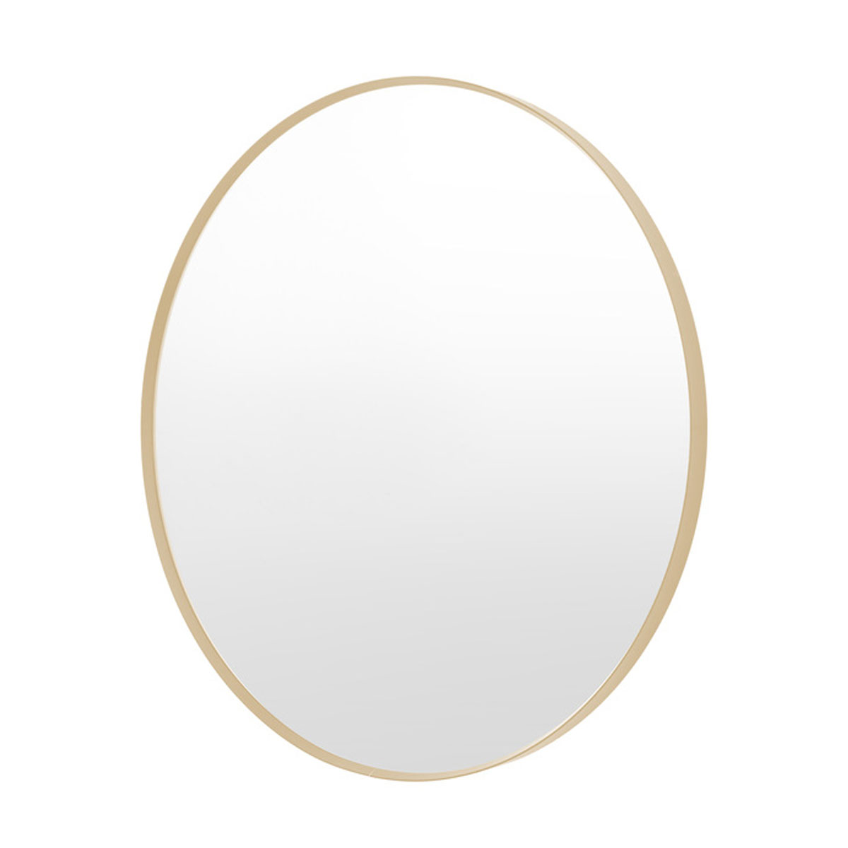 Gallery Direct Holworth Large Round Mirror Gold 800x35x800