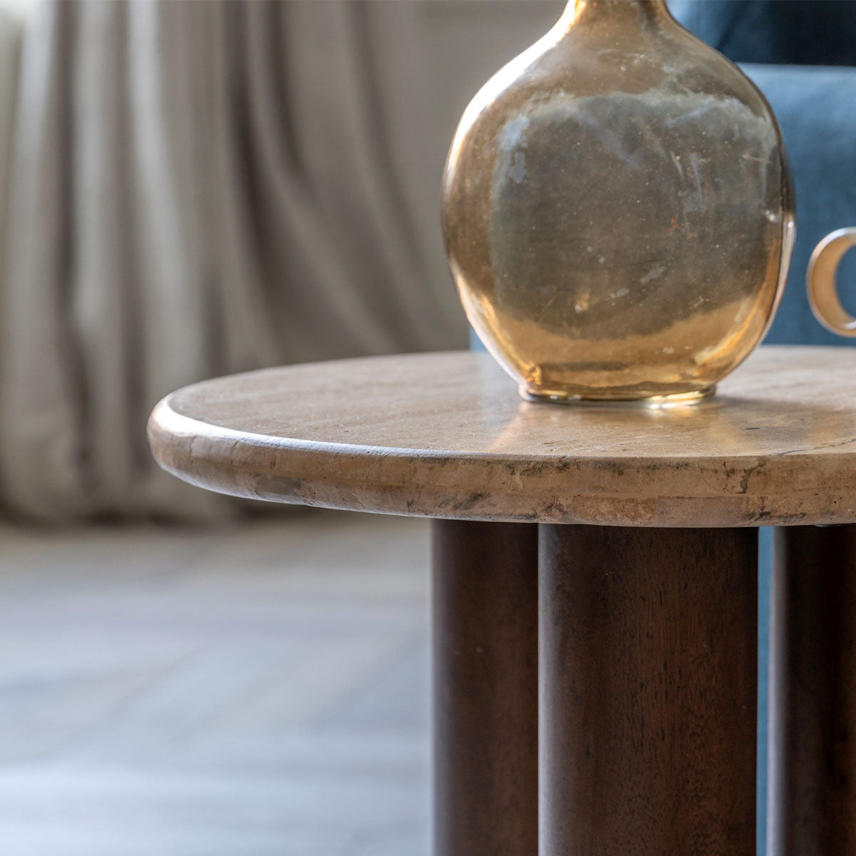 Gallery Direct Trevi Side Table 450x450x490mm