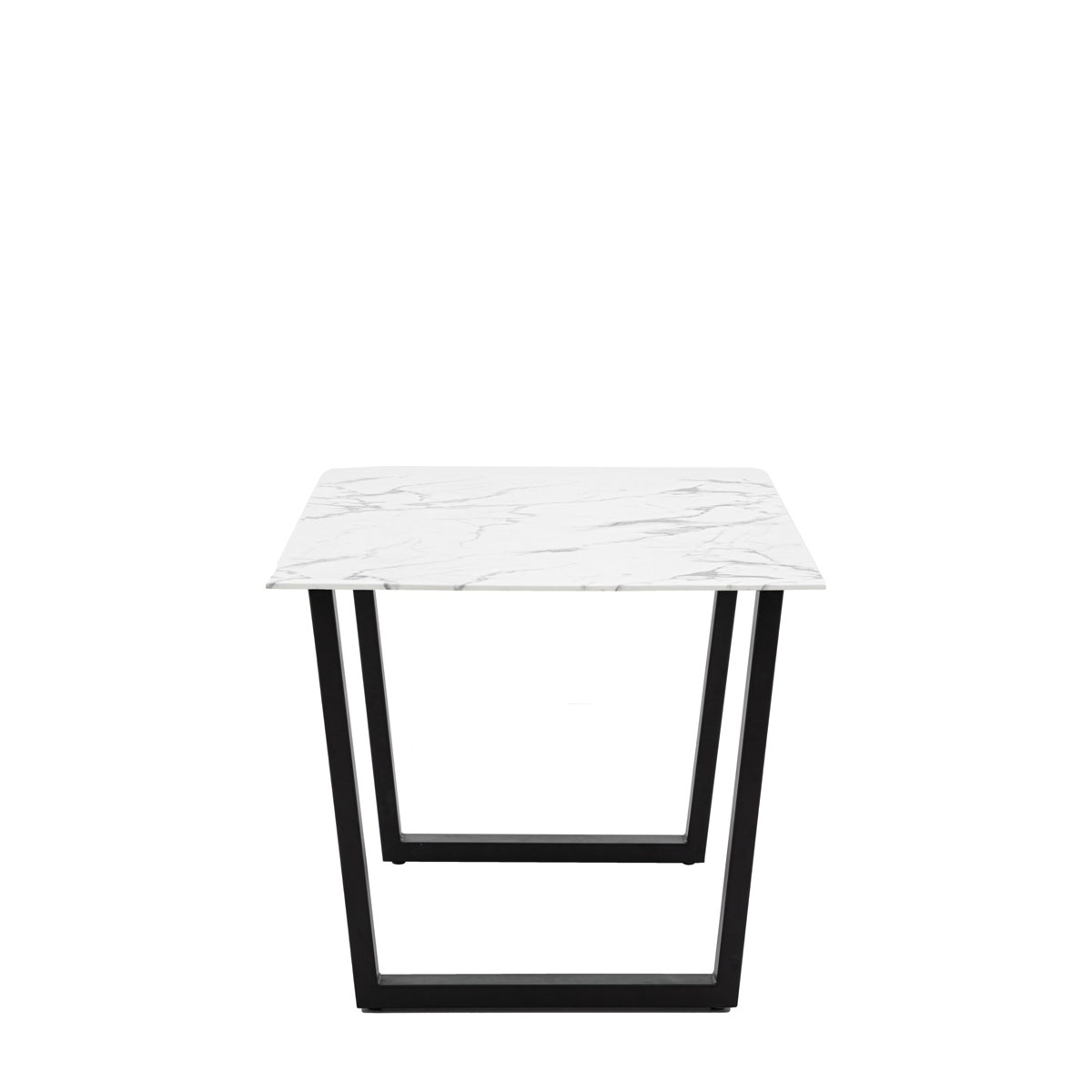 Gallery Direct Davidson Dining Table White Effect 1600x900x750mm