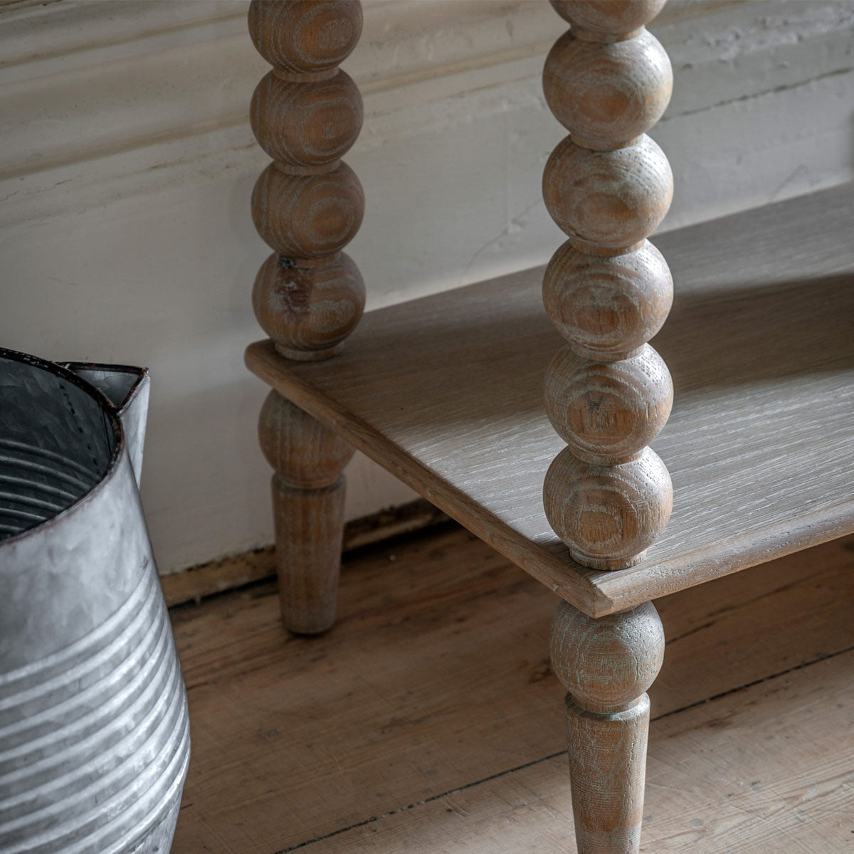 Gallery Direct Artisan 2 Drawer Console Table 1650x400x800mm