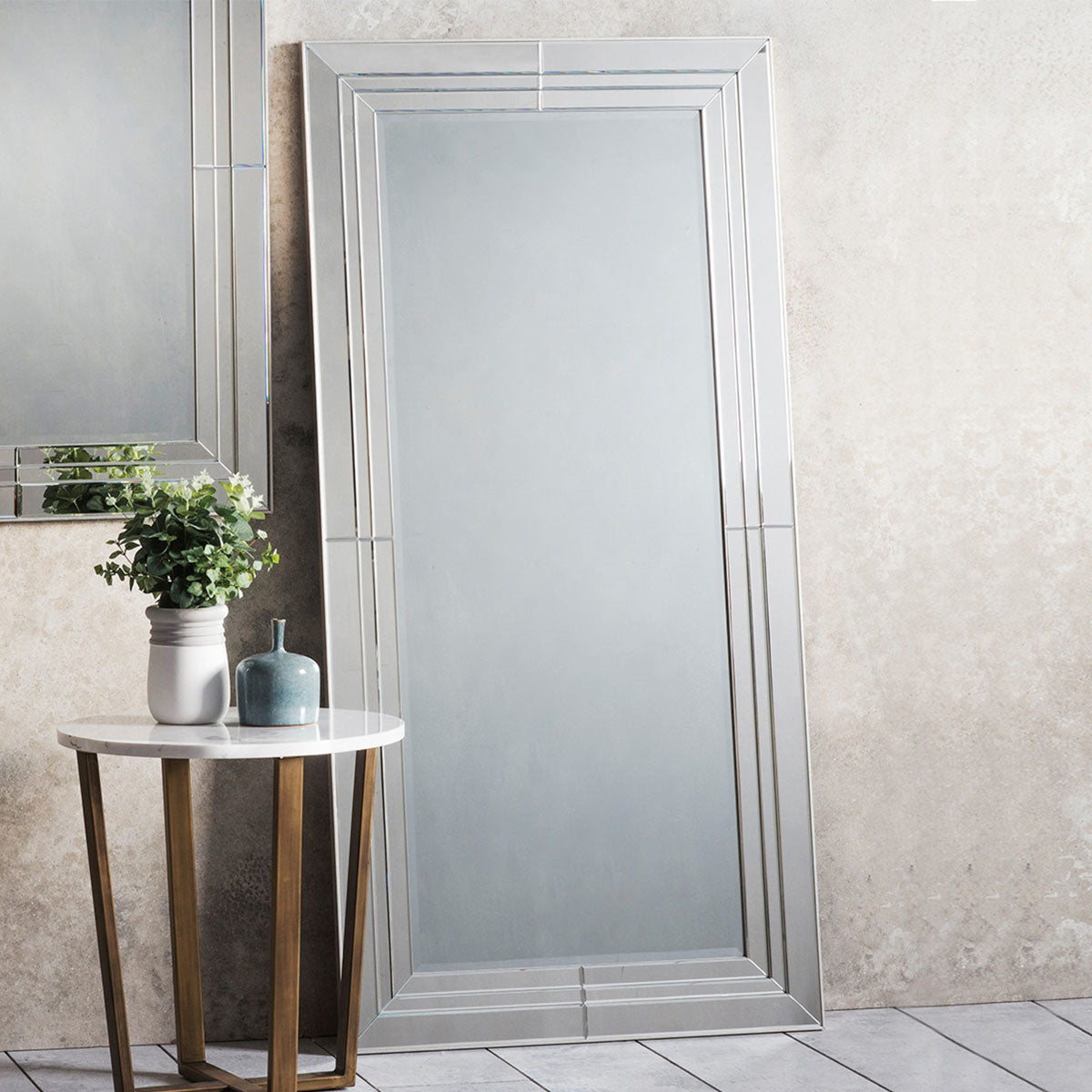 Gallery Direct Knapton Leaner Mirror 779x25x1617mm