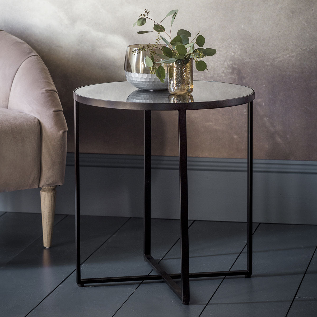 Gallery Direct Torrance Side Table 500x500x550mm