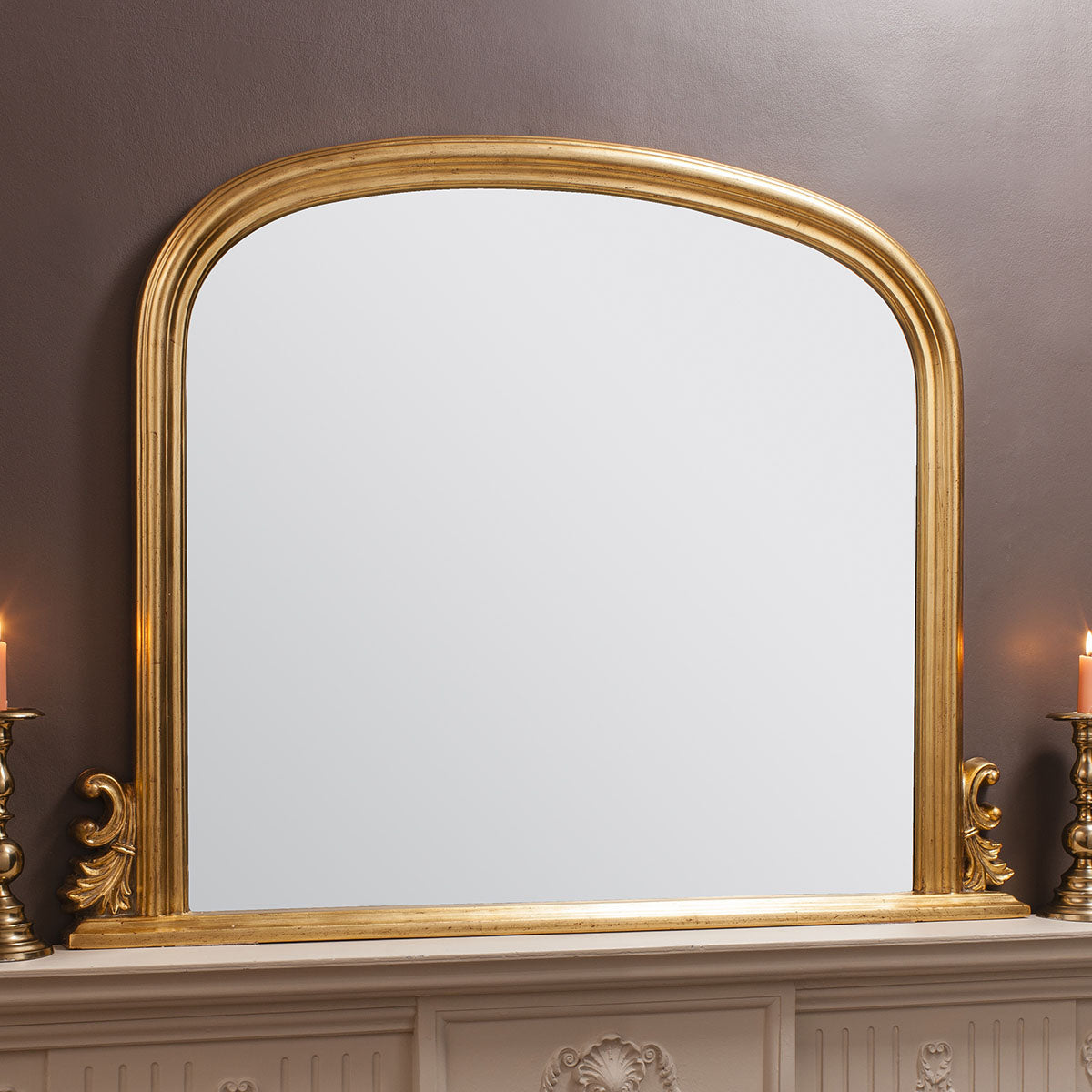 Gallery Direct Thornby Mirror Gold 1180x940mm