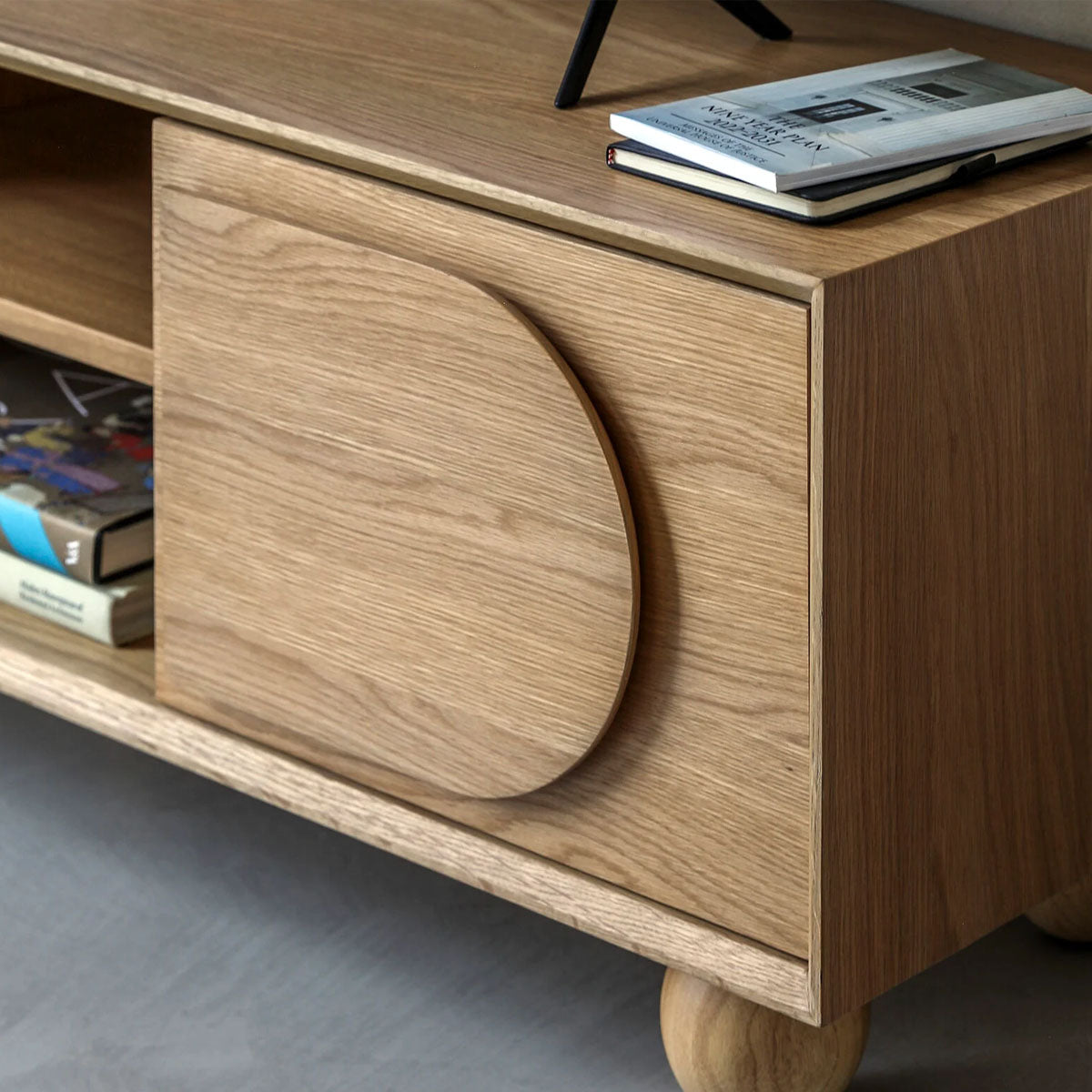 Gallery Direct Geo Media Unit 1400x450x400mm