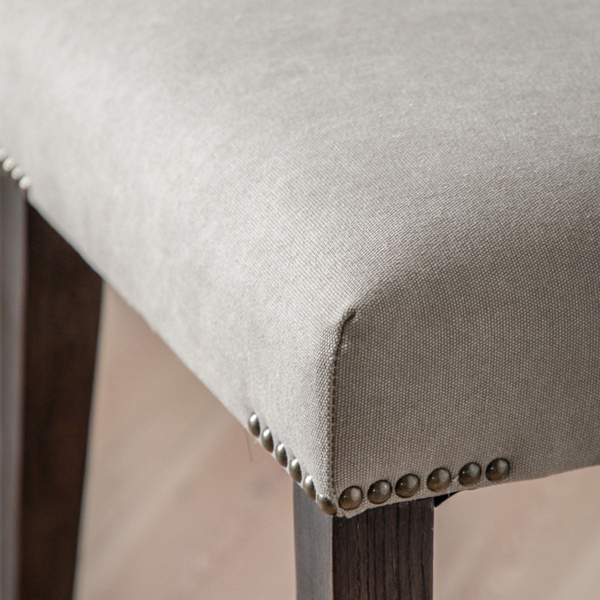 Gallery Direct Madison Chair Cement Linen (2pk)