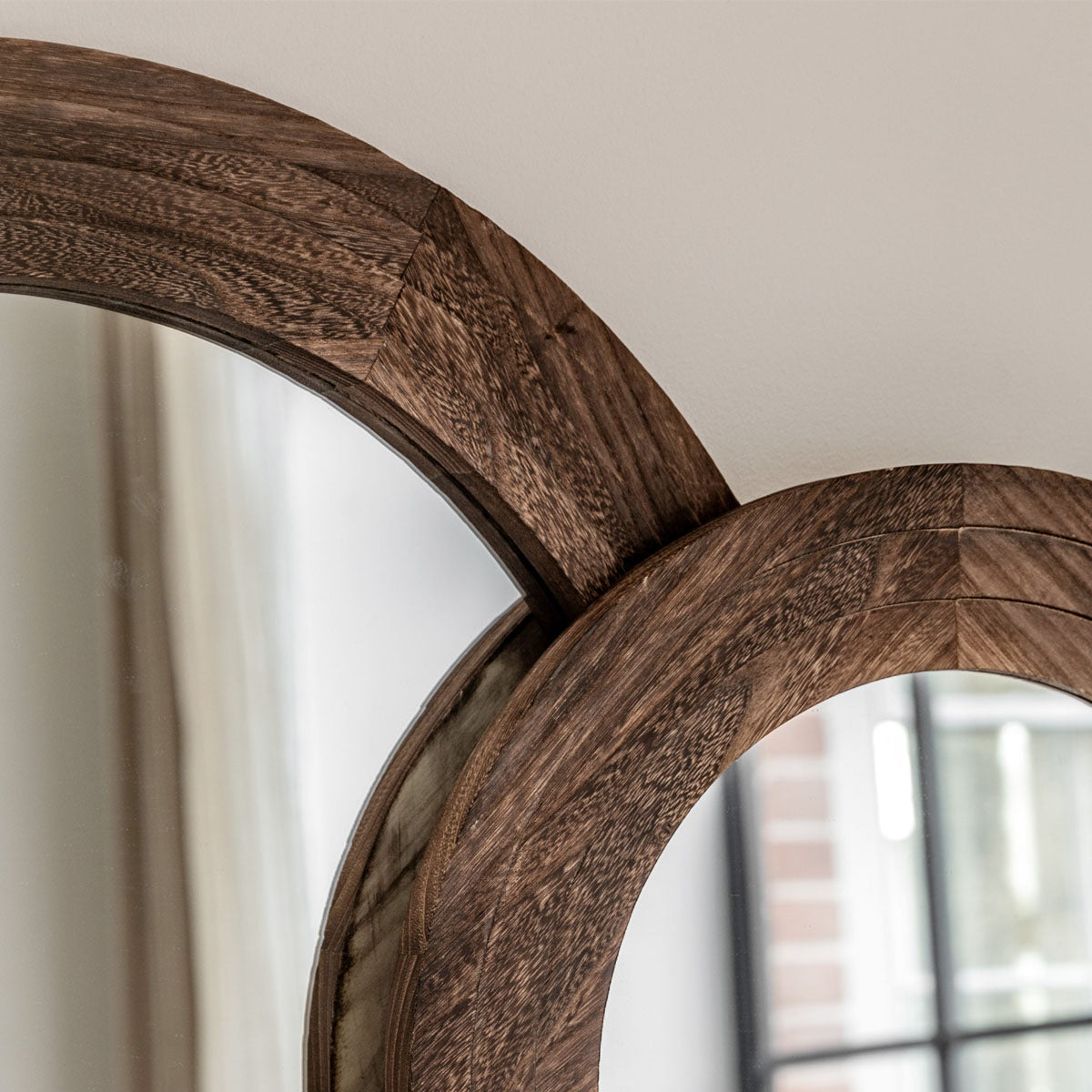 Gallery Direct Hoxton Mirror Dark 800x35x1800mm