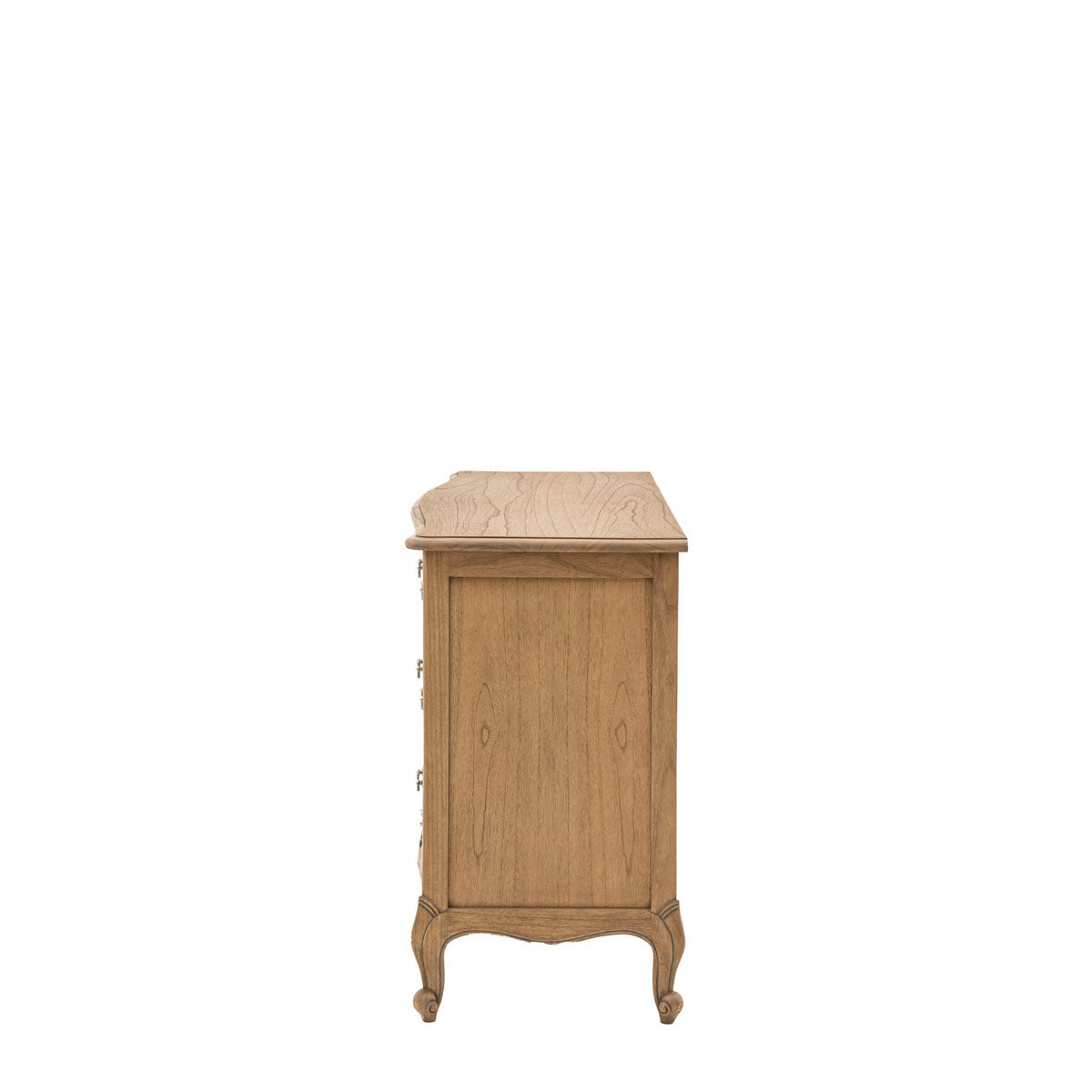 Gallery Direct Chic 6 Drawer Chest Weathered 1470x510x827mm