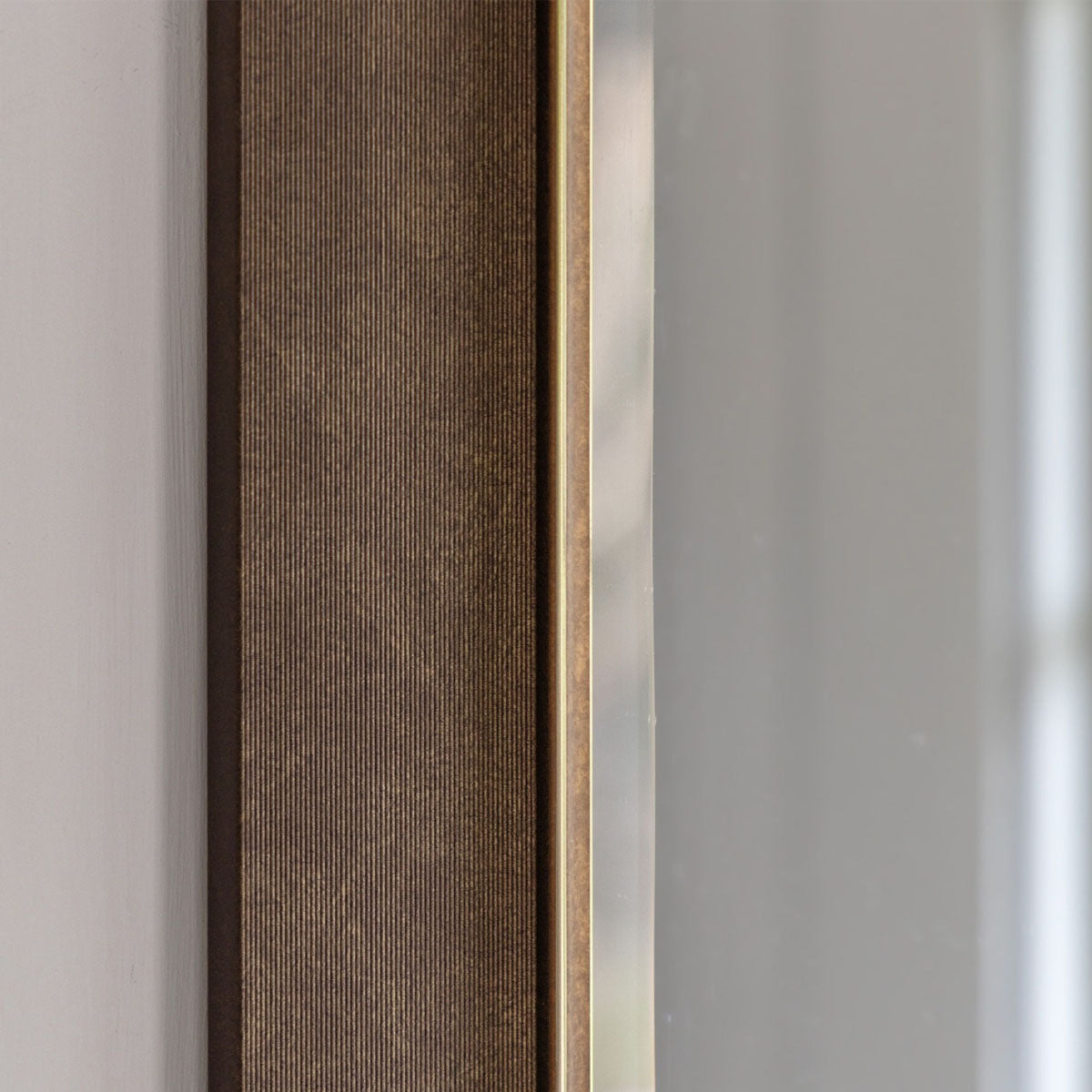 Gallery Direct Richmond Rectangle Mirror Bronze 1070x770mm