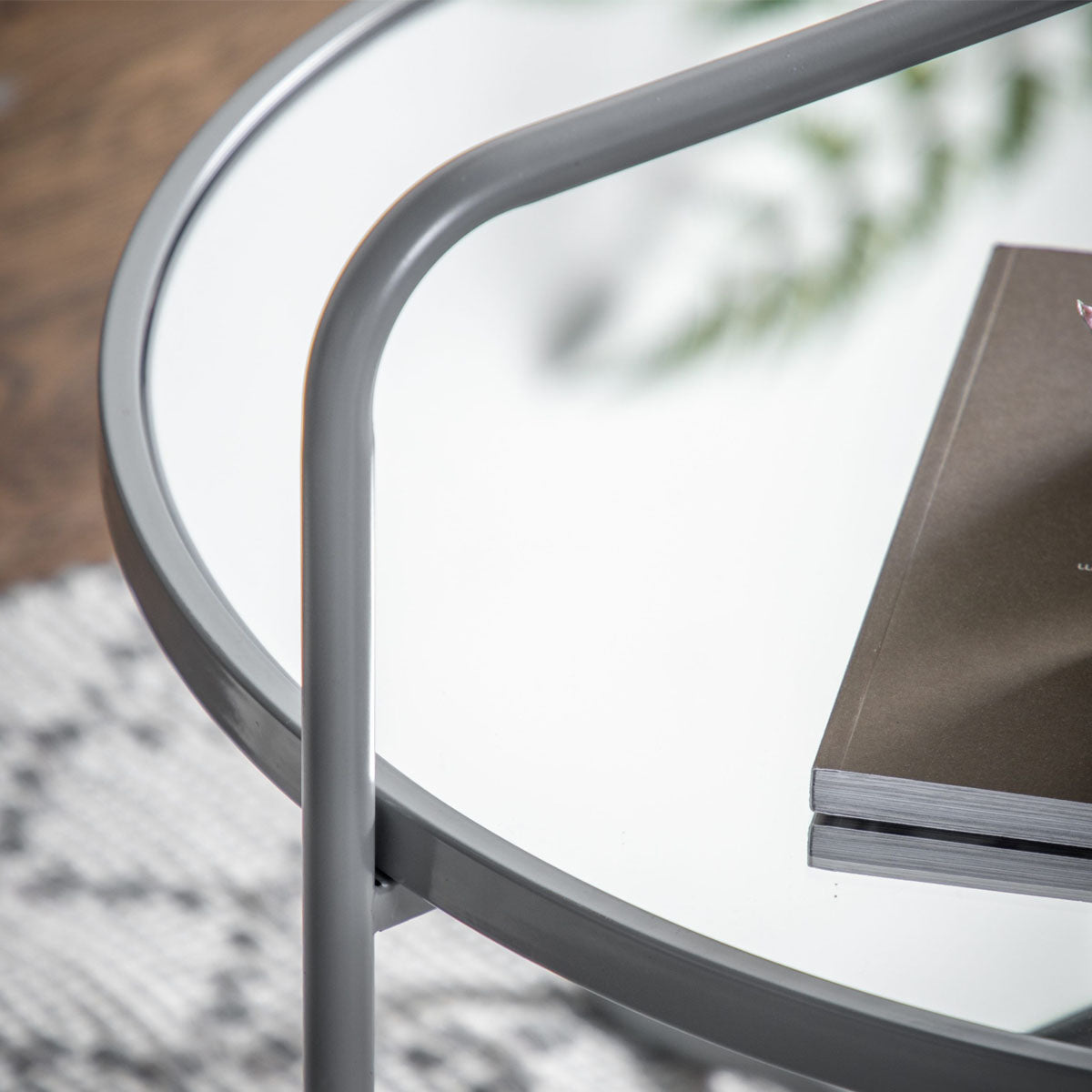 Gallery Direct Fawley Coffee Table Grey 650x650x500mm