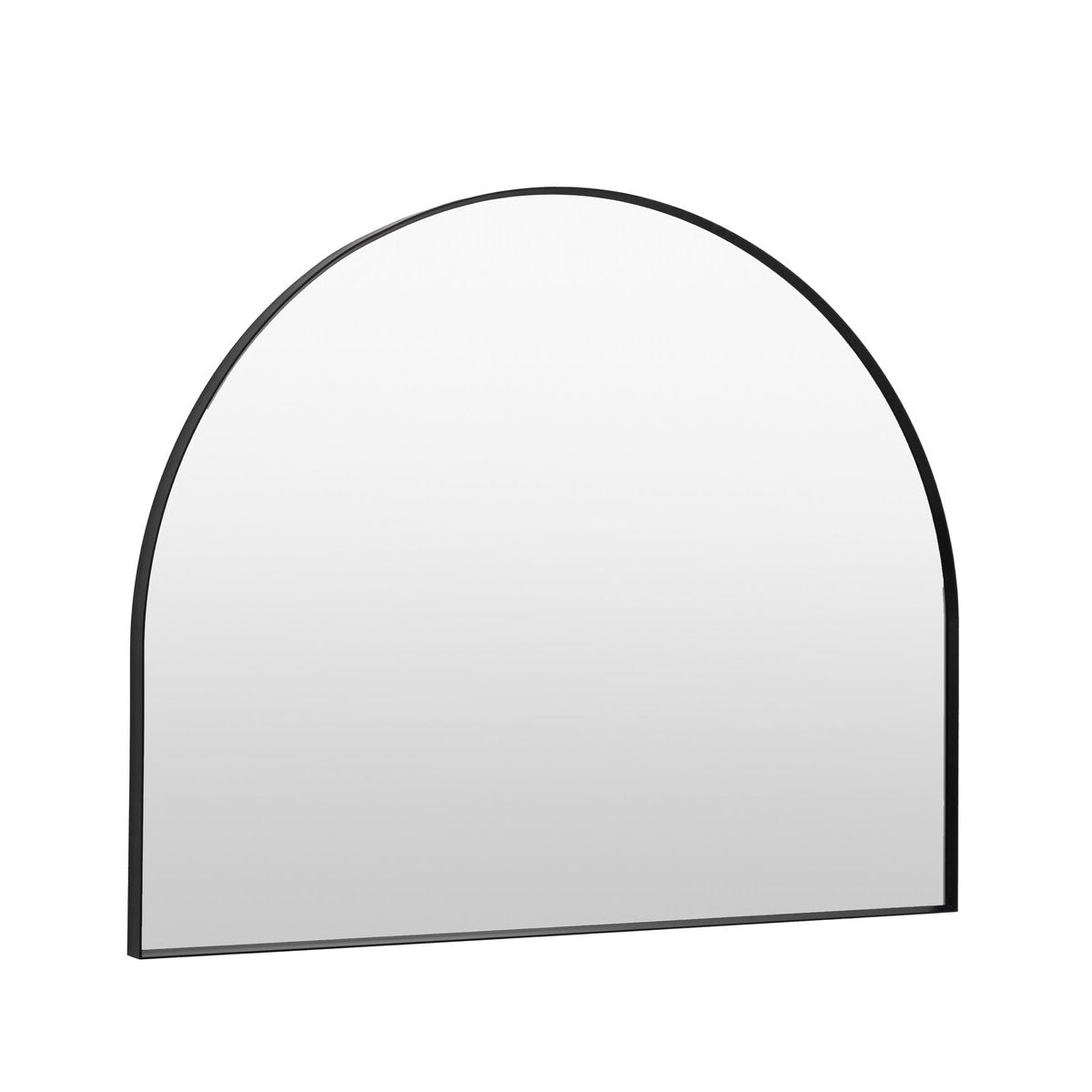 Gallery Direct Holworth Overmantle Mirror Black 900x1100mm