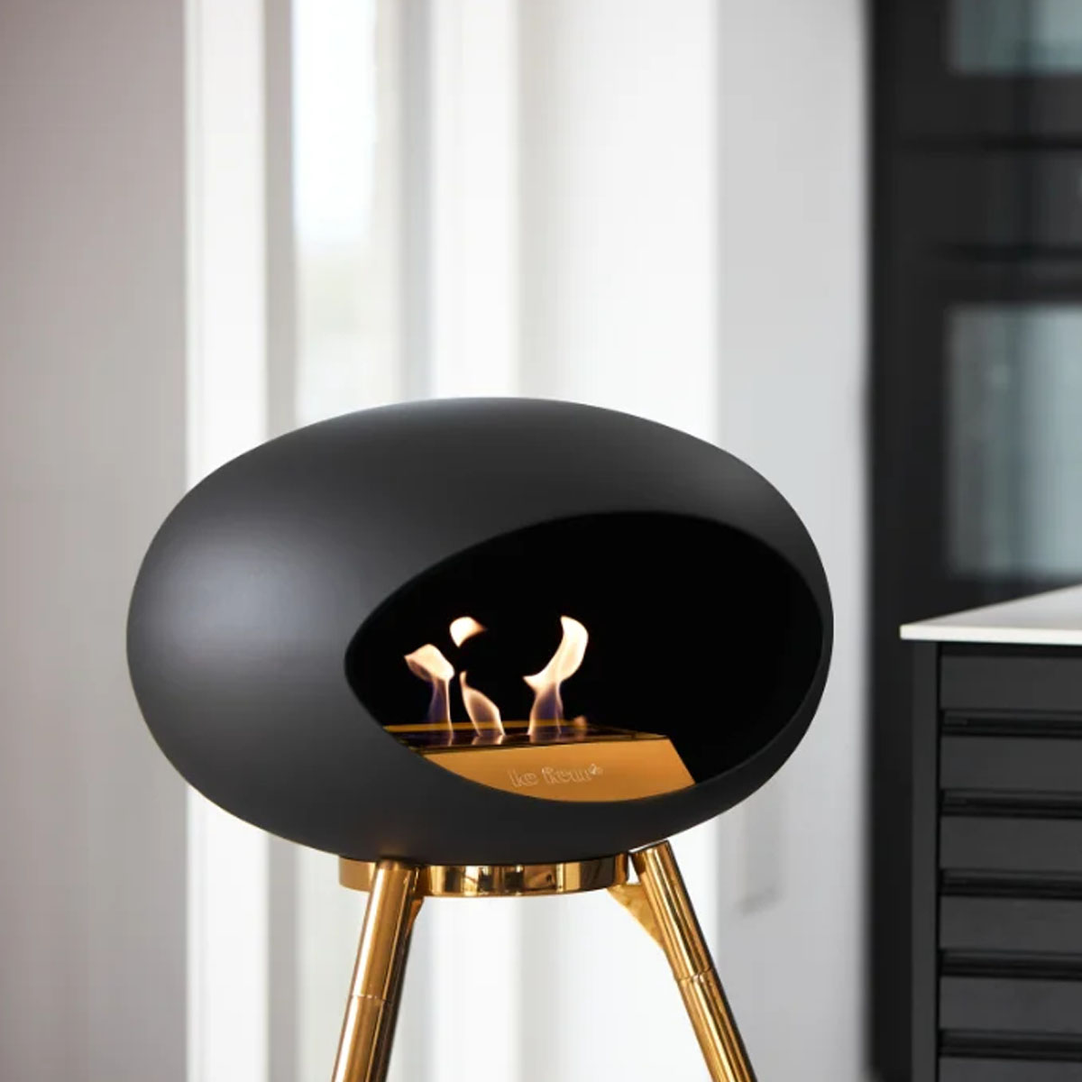 Le Feu Ground Wood High - Black