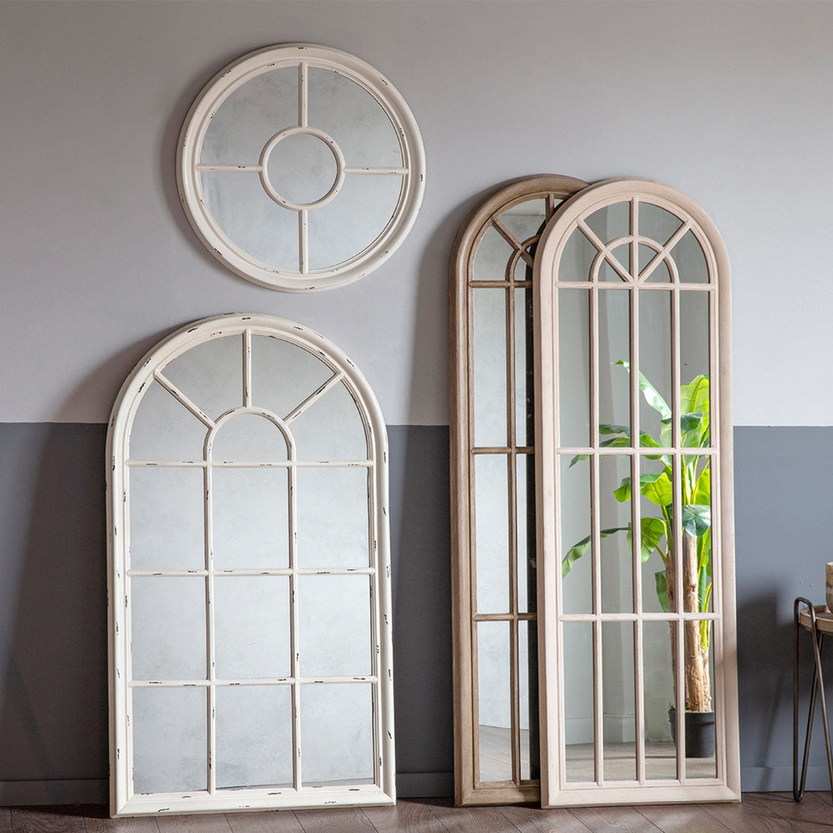 Gallery Direct Fulshaw Mirror White 1400x800mm