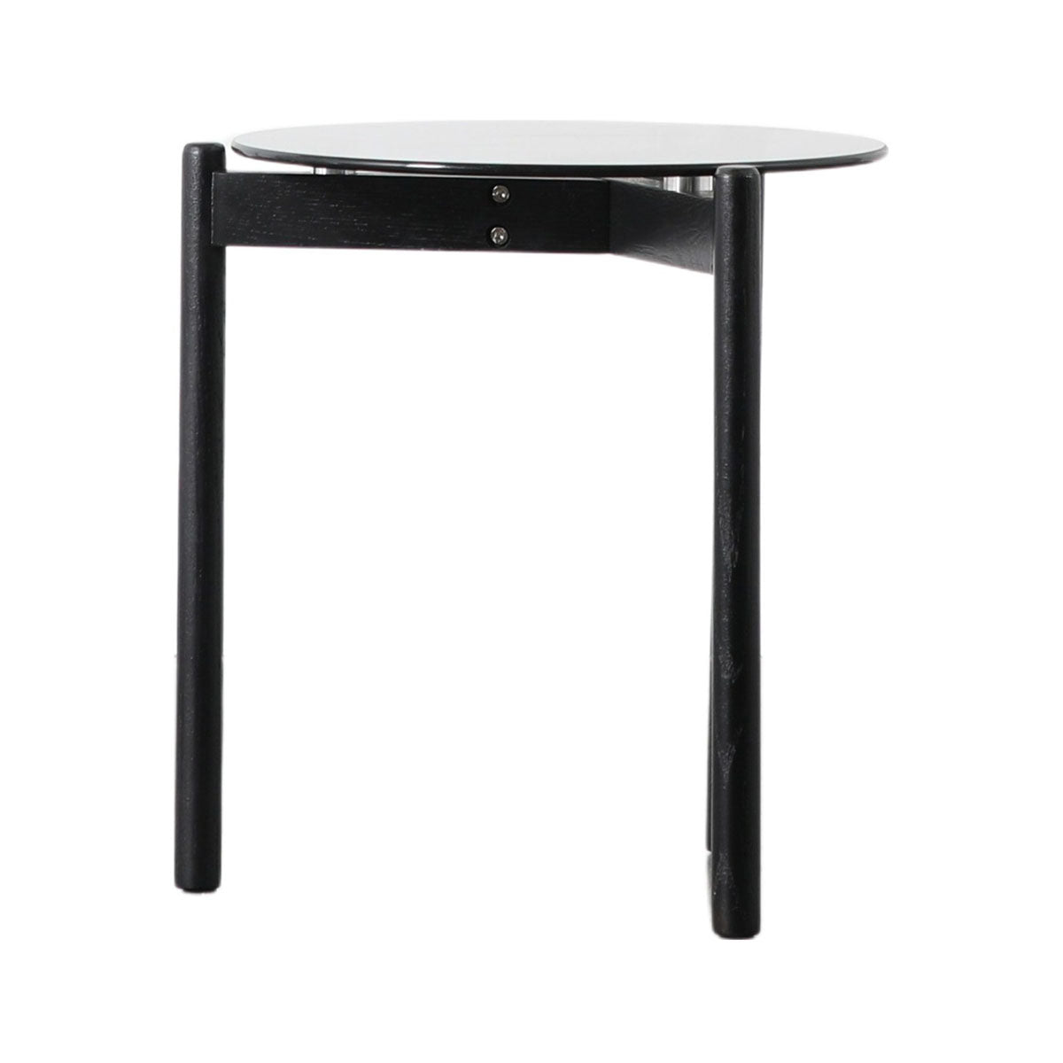 Gallery Direct Moran Side Table Black 400x400x450mm