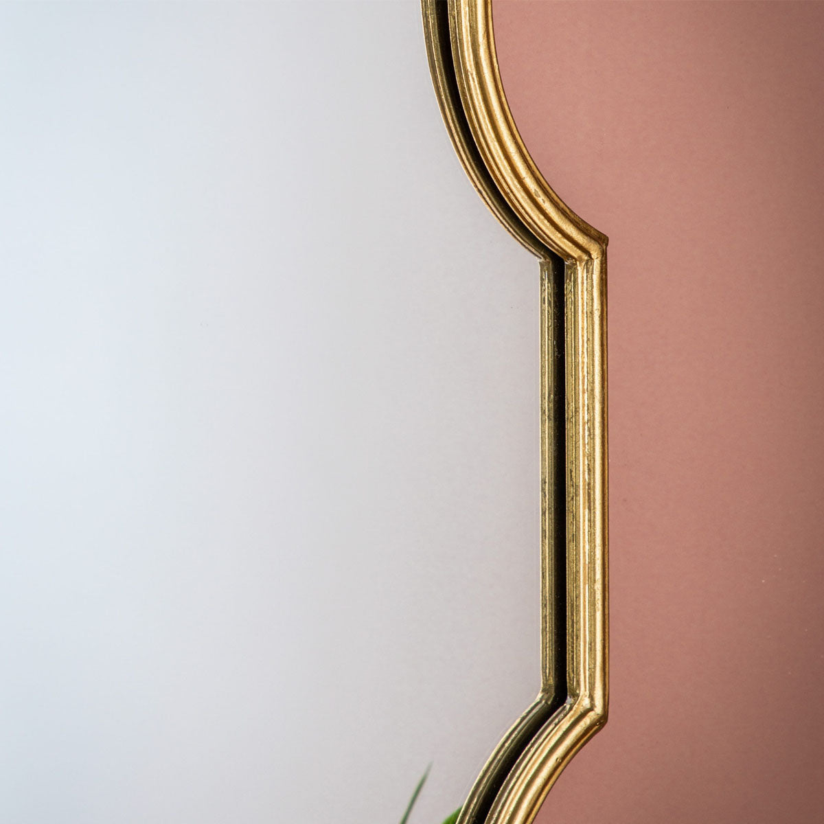 Gallery Direct Castello Mirror Gold 560x30x900mm