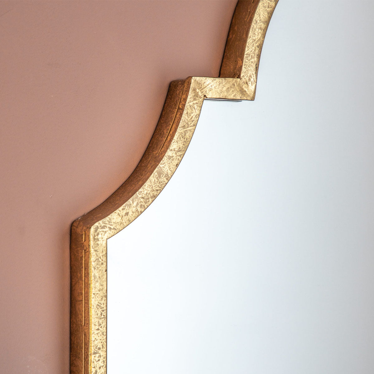 Gallery Direct Certosa Mirror Gold 500x20x800mm