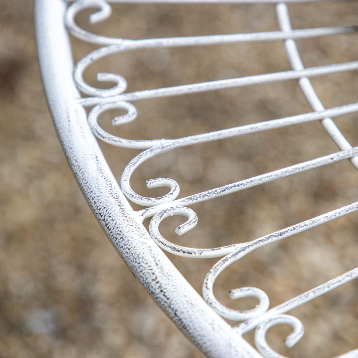 Gallery Direct Siracusa 2 Seater Bistro Set Vanilla