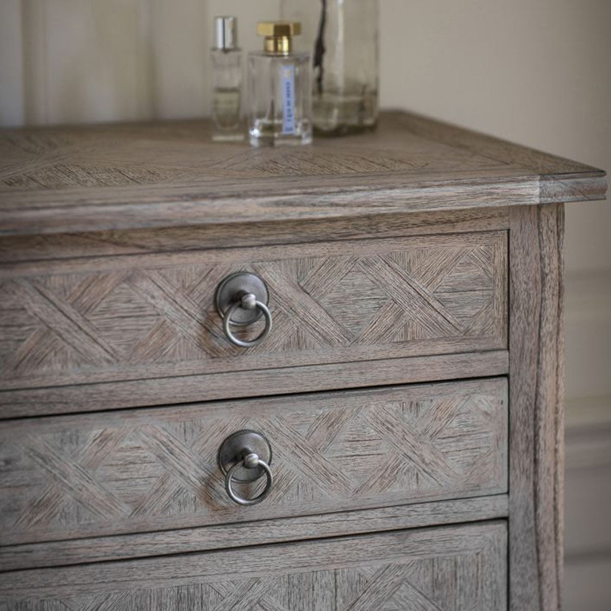 Gallery Direct Mustique 5 Drawer Lingerie Chest 600x450x1150mm