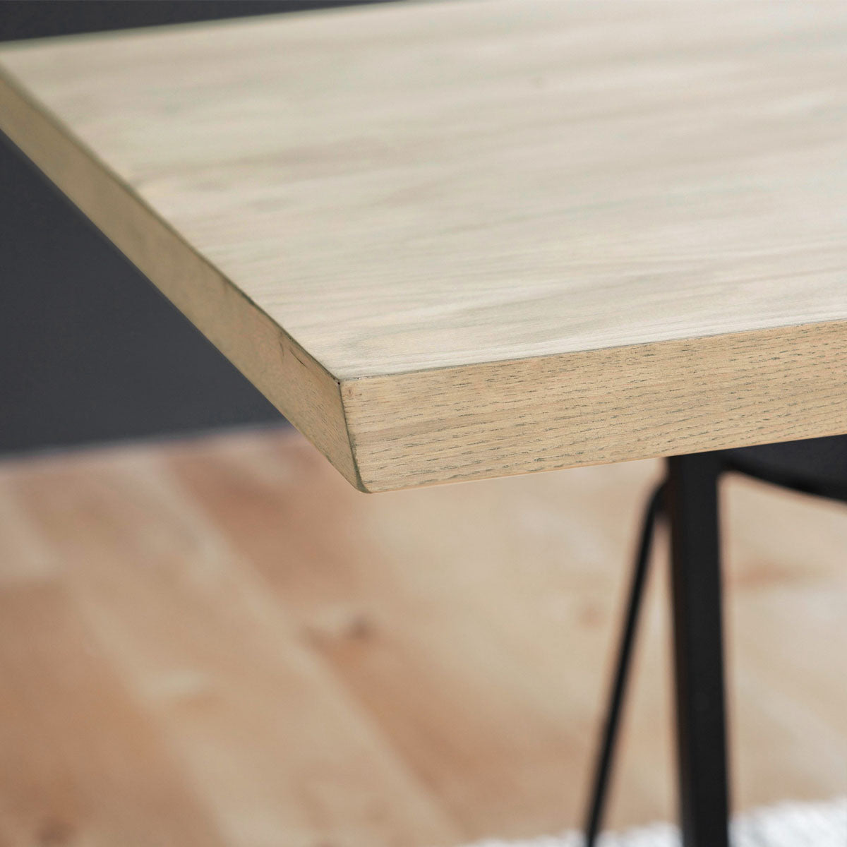 Gallery Direct Forden Dining Table Grey 900x2200x750mm