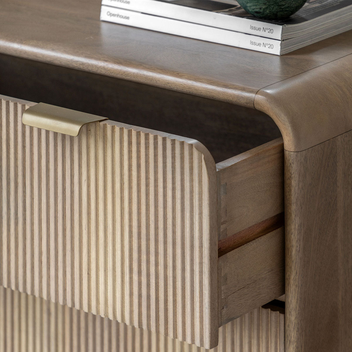 Gallery Direct Colonna 3 Drawer Chest 900x450x850mm