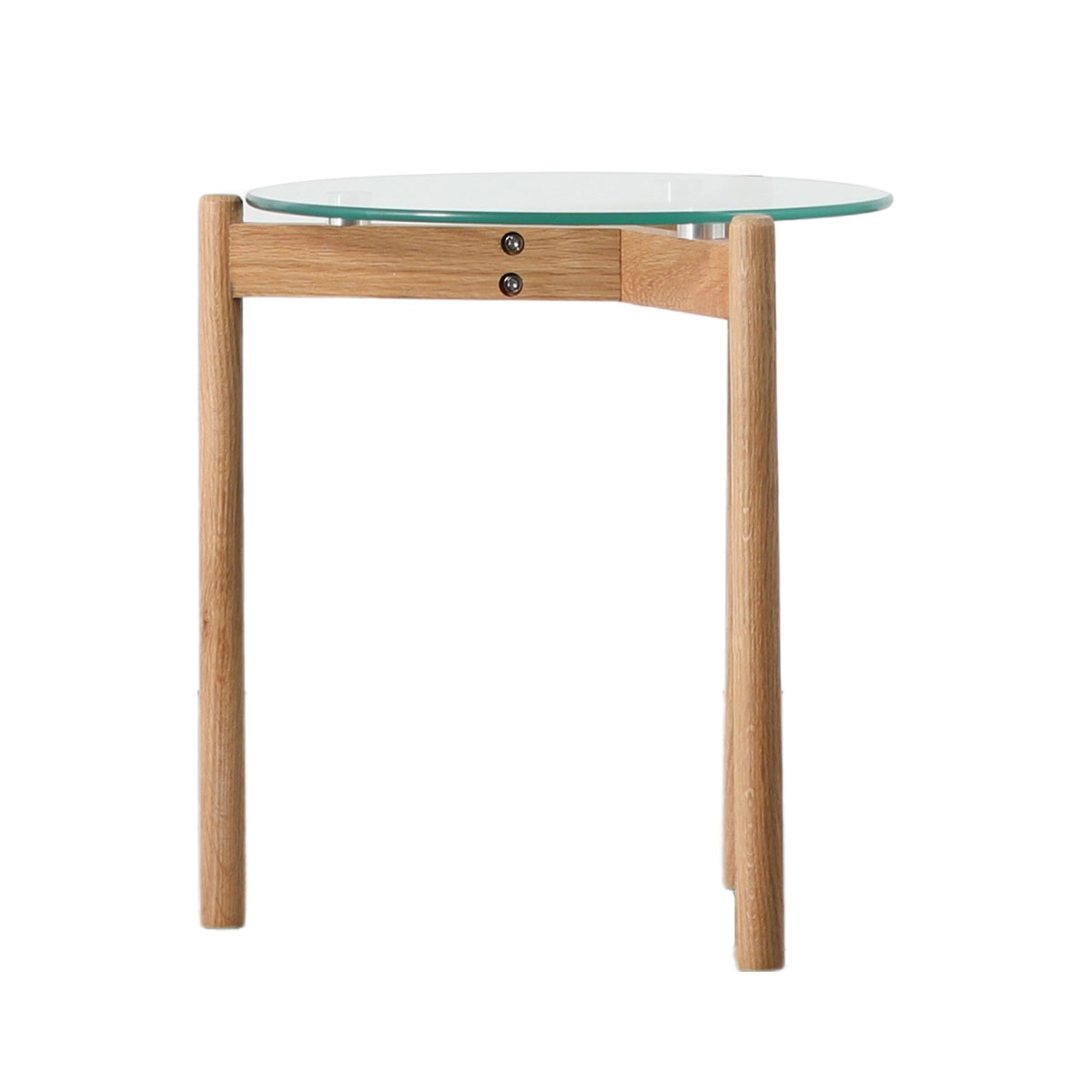 Gallery Direct Moran Side Table Oak 400x400x450mm