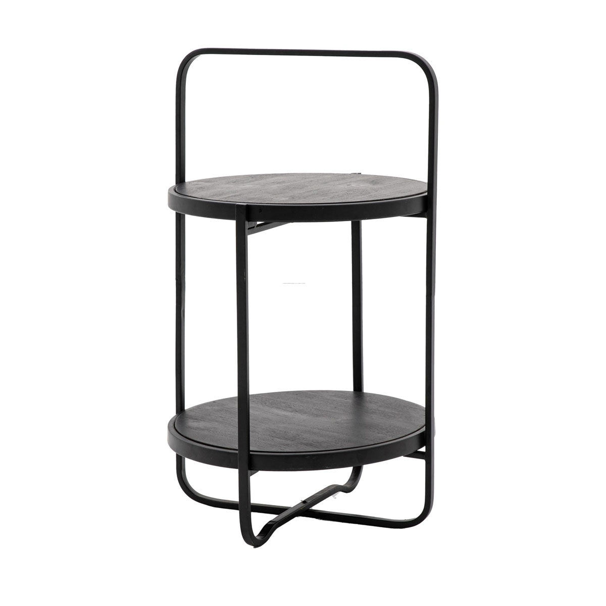 Gallery Direct Dunley Side Table Black 425x425x720mm