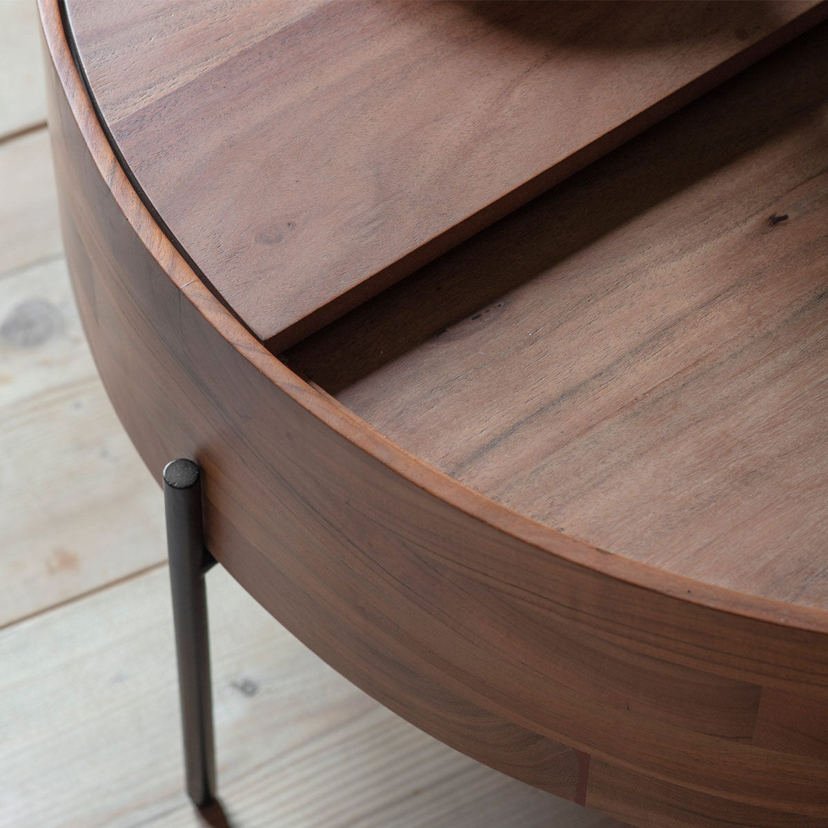 Gallery Direct Risby Coffee Table 800x800x410mm