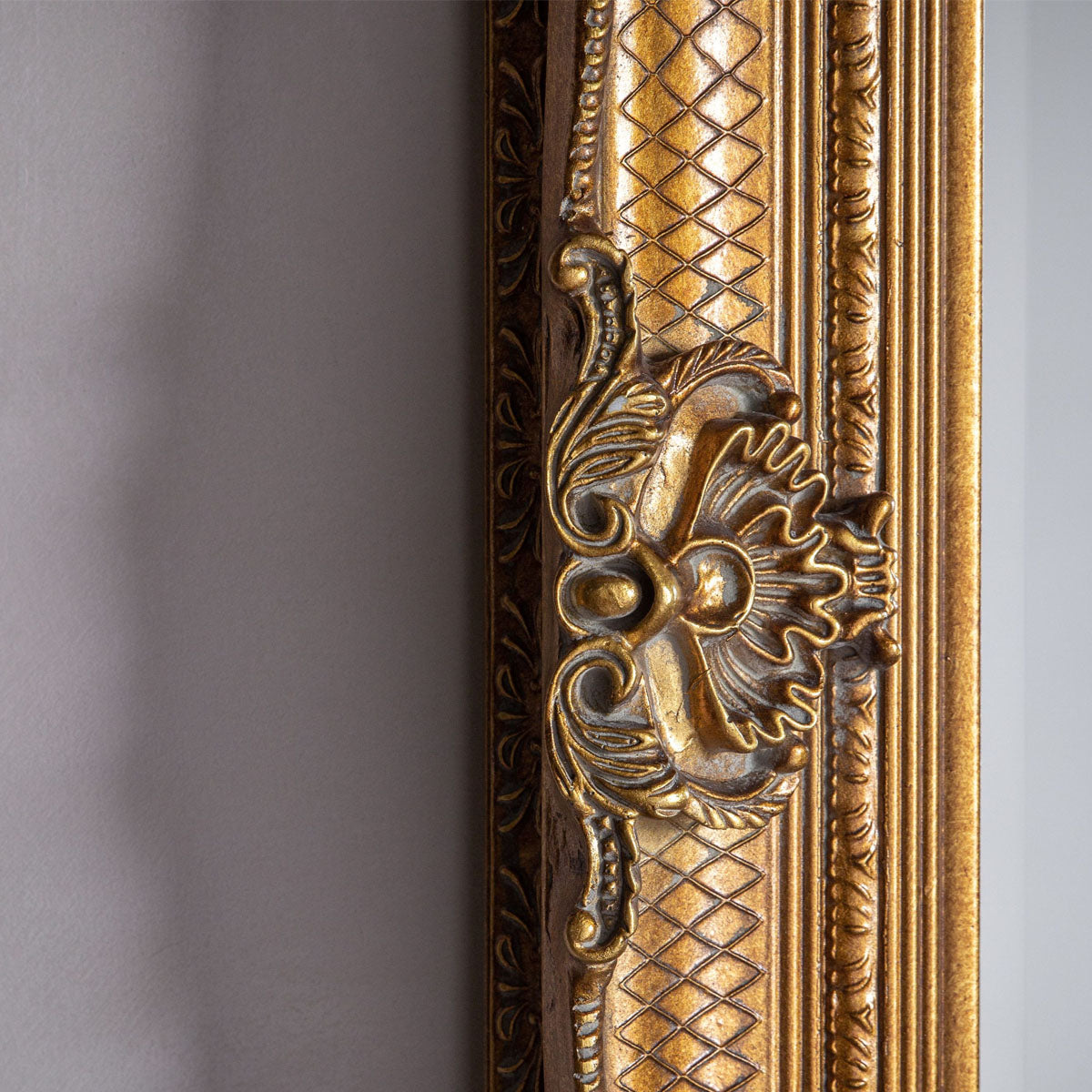 Gallery Direct Abbey Rectangle Mirror Gold 1095x790mm