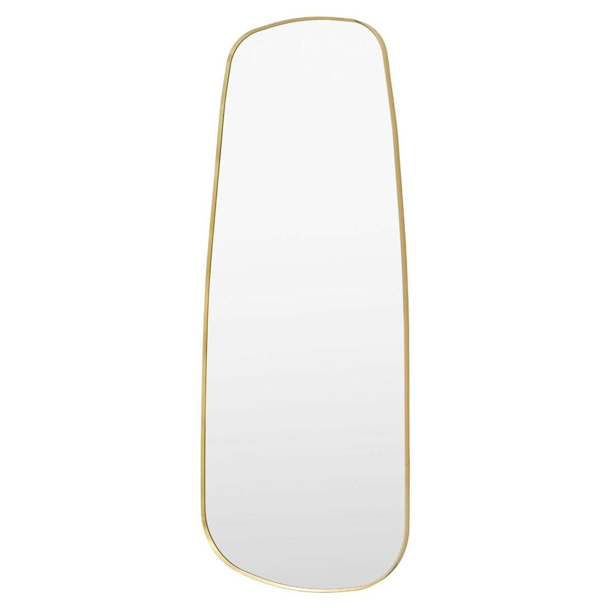 Gallery Direct Holworth Shaped Leaner Gold 700x1700mm