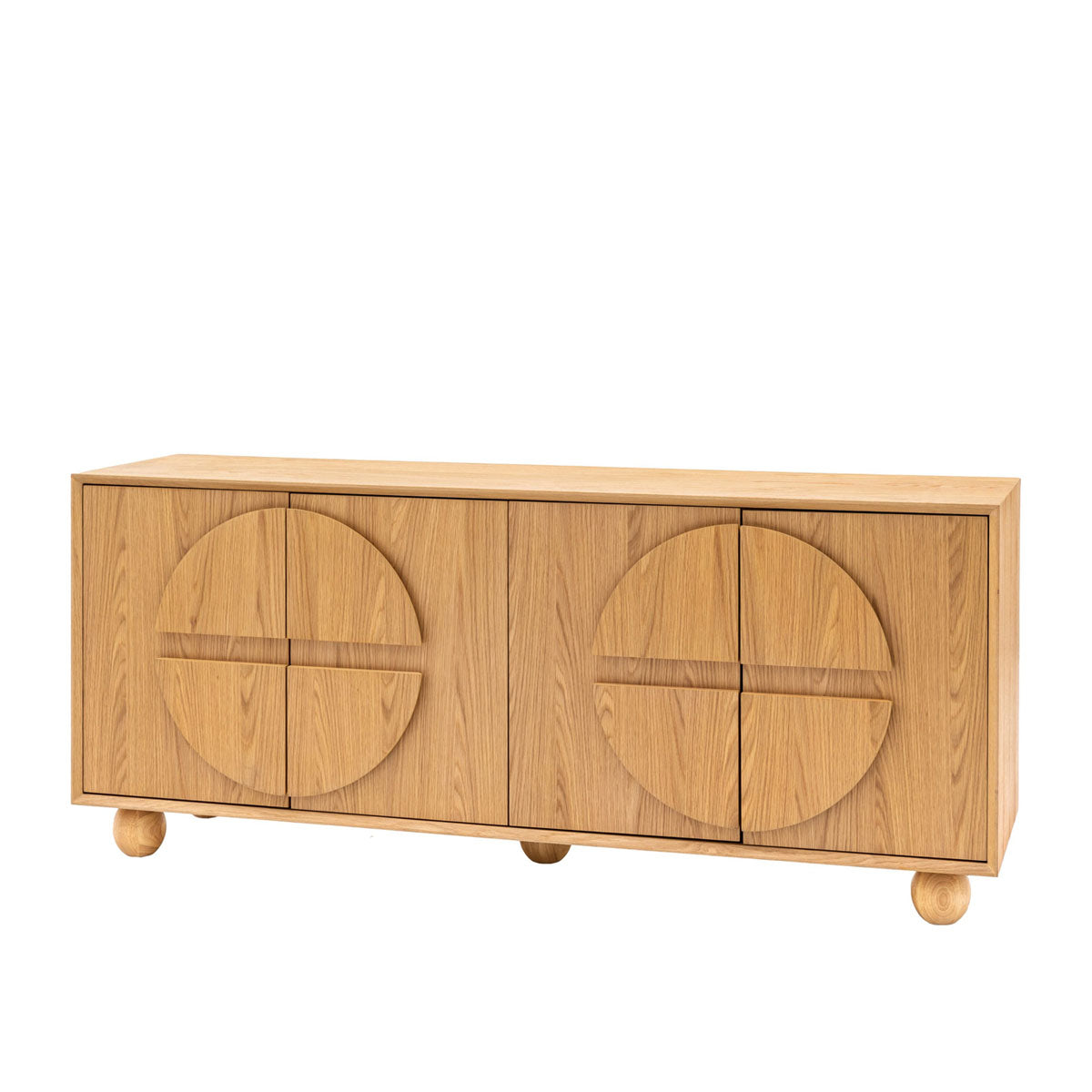 Gallery Direct Geo 4 Door Sideboard 1664x450x700mm