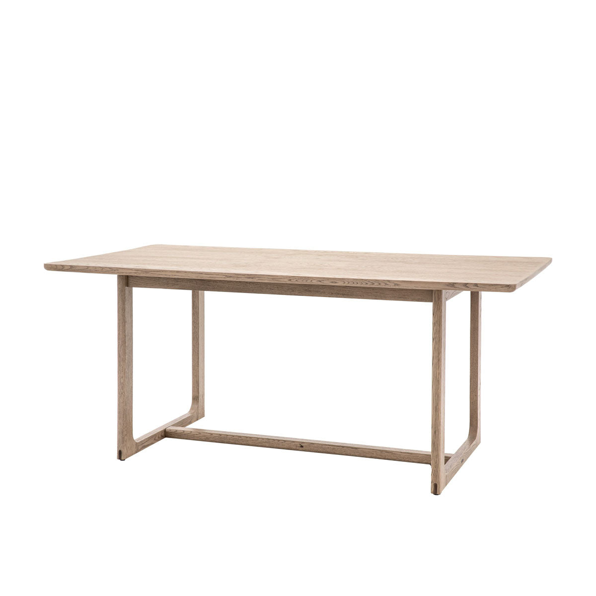 Gallery Direct Craft Dining Table Smoked 1800x950x750mm