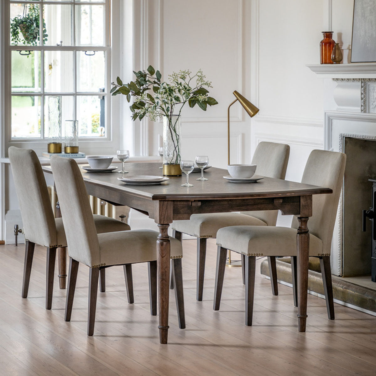 Gallery Direct Madison Ext Dining Table 2150/2600x750x1000mm