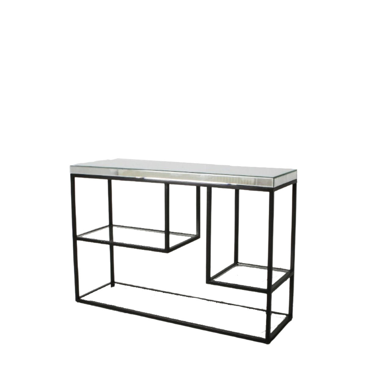 Gallery Direct Pippard Console Table Black 1200x360x820mm
