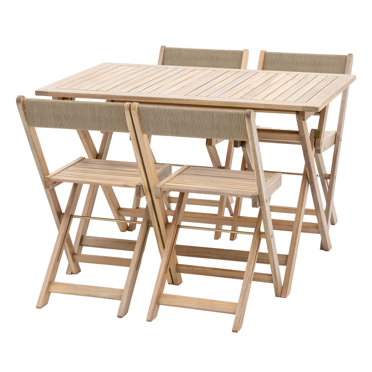 Gallery Direct Lindos Folding Dining Set