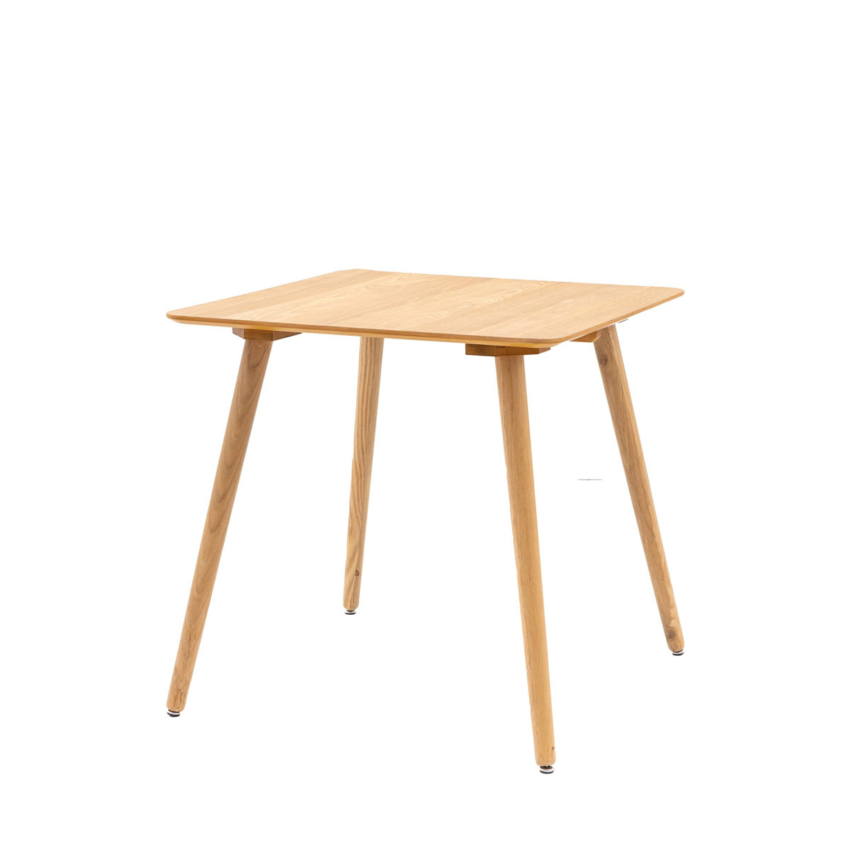 Gallery Direct Hatfield Square Dining Table Natural 770x770x750mm