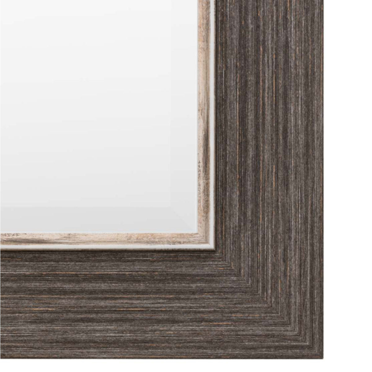 Gallery Direct Richmond Square Mirror Pewter 870x870mm