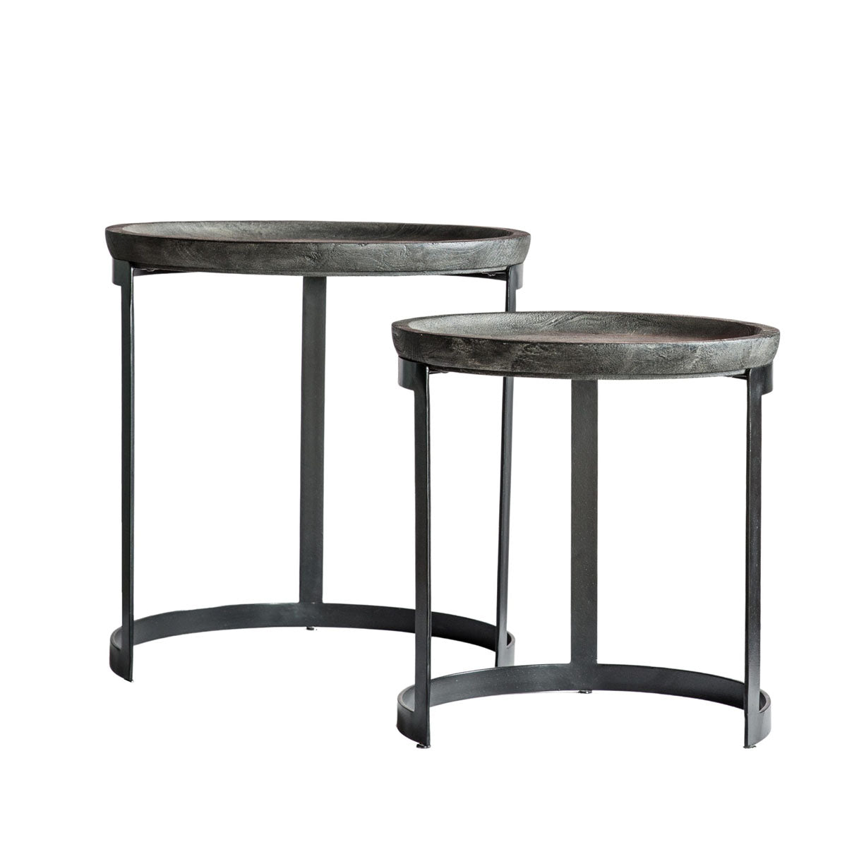 Gallery Direct Ottawa Nest of 2 Tables 480x480x500mm