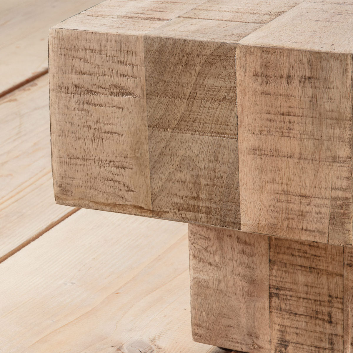 Gallery Direct Iowa Coffee Table Natural 1500x600x300mm