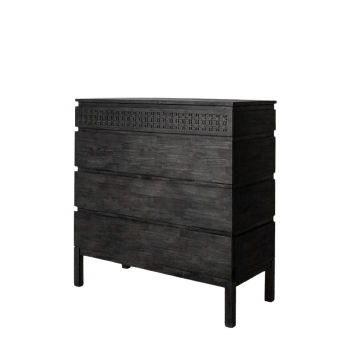 Gallery Direct Boho Boutique 4 Drawer Chest 1000x460x1040mm