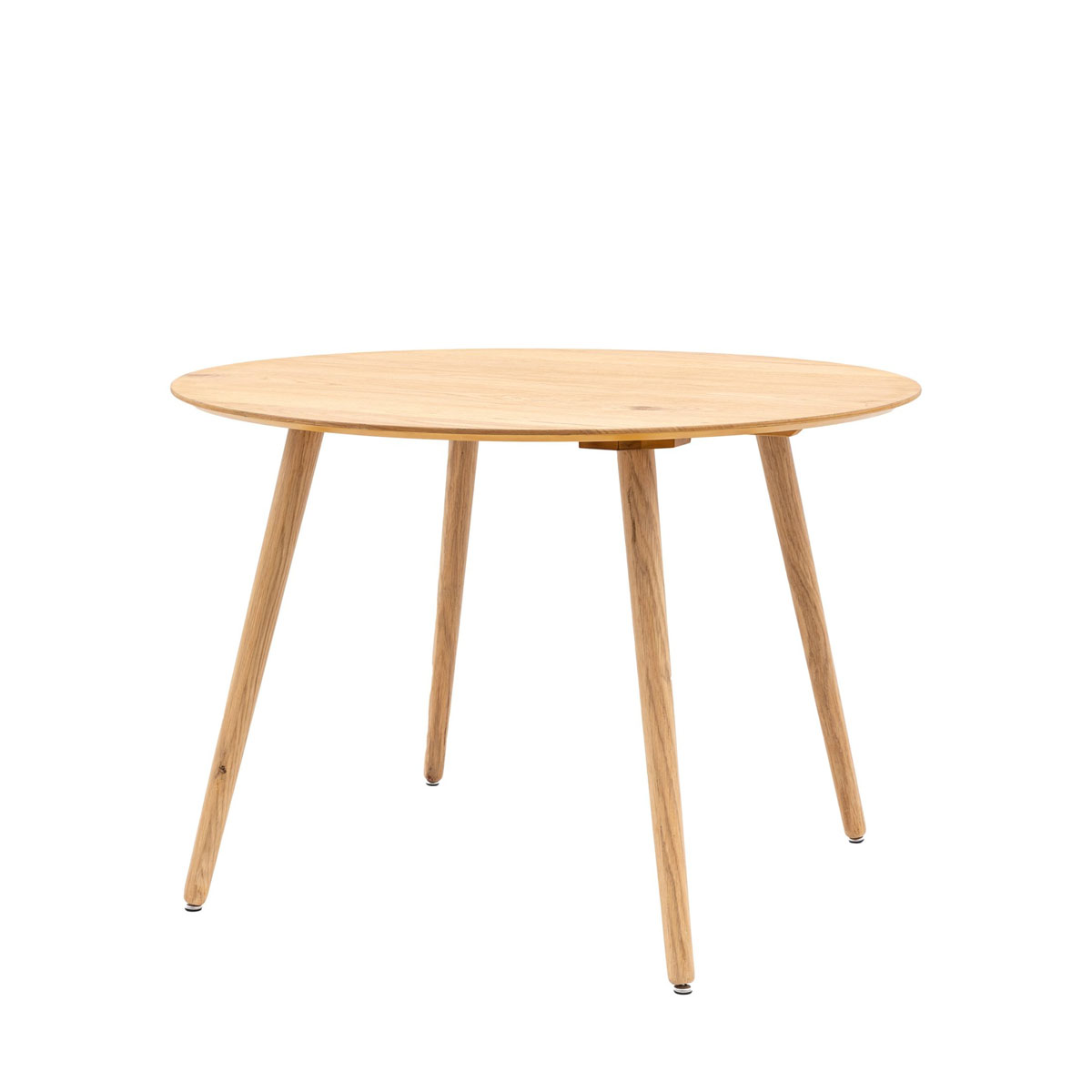 Gallery Direct Hatfield Round Dining Table Natural 1100x1100x750m