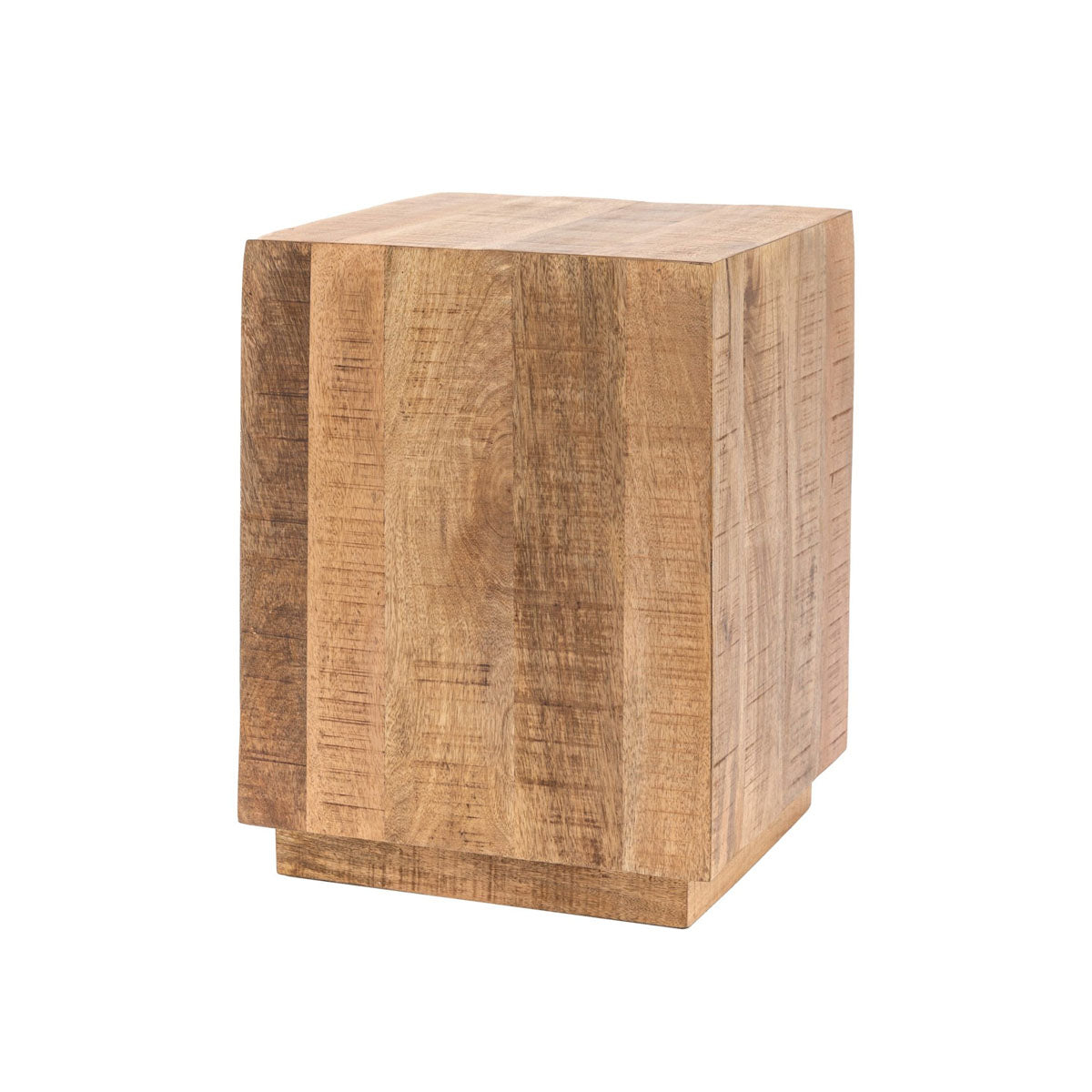 Gallery Direct Iowa Side Table Natural 400x400x550mm